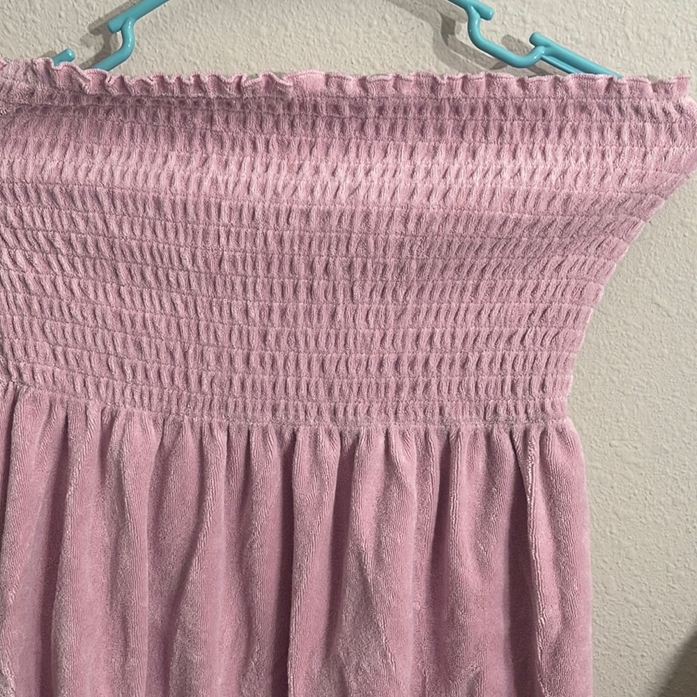 Juicy couture terry cloth smocked dress